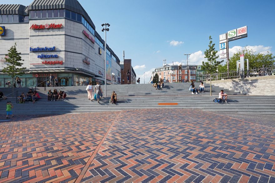 paver, penter, paving stone, square, mall, stairway, railway,  Titan, Schwarzbraun Kohlebrand, Rotblaubunt Kohlebrand, Penter Blue, Köln, Penter Gelbbunt Kohlebrand