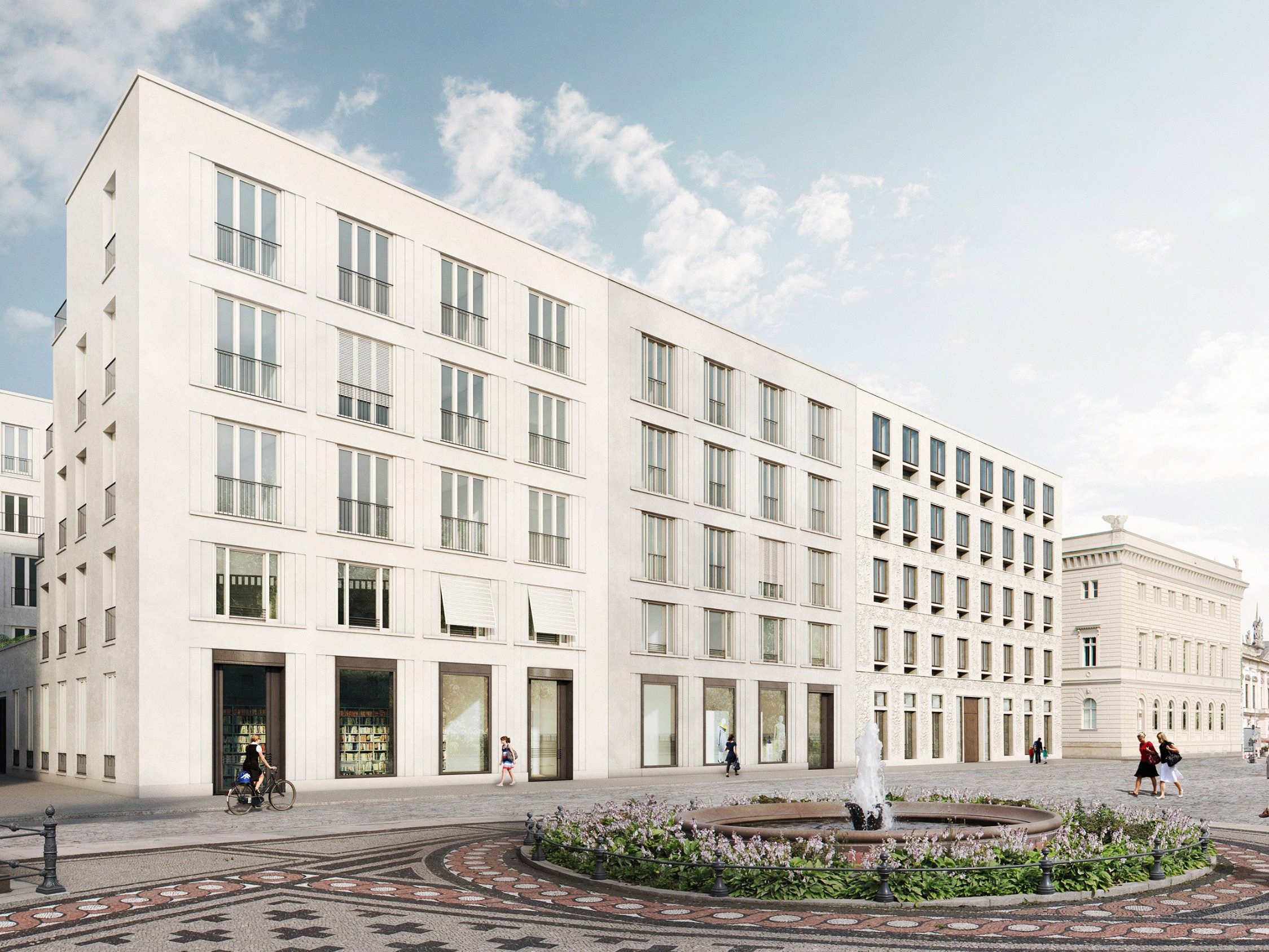 Wohn- und Bürogebäude Schinkelplatz / Poroton S10-36,5-MW