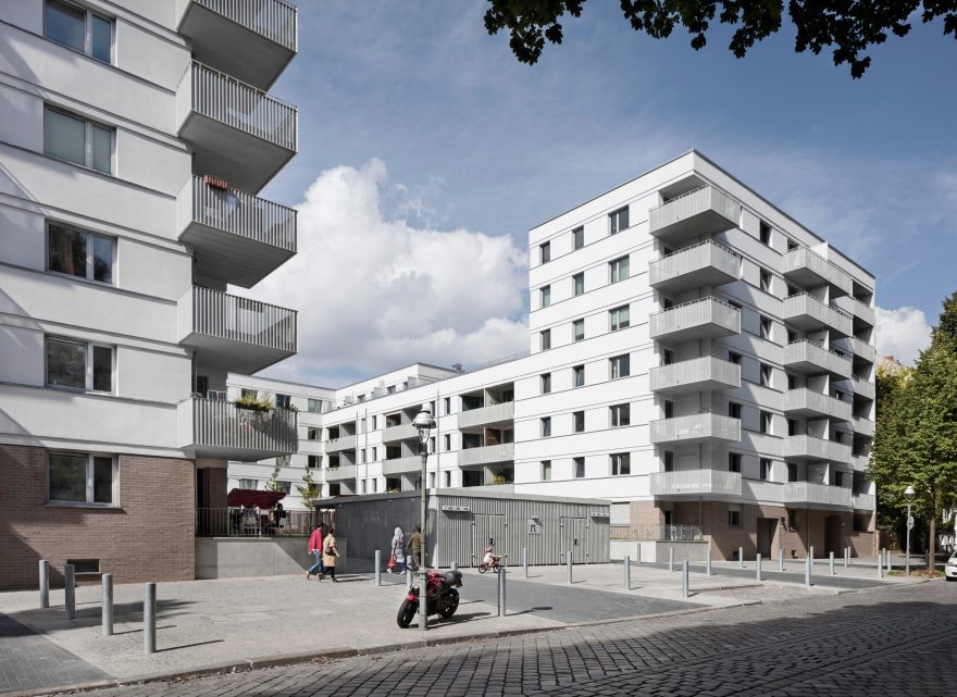 DEU, Berlin, 09/2017,Wohnhäuser Uferhöfe, Berlin, Architekt: Arnold und Gladisch, DMSW Architekten, Bildtechnik: Digital-KB