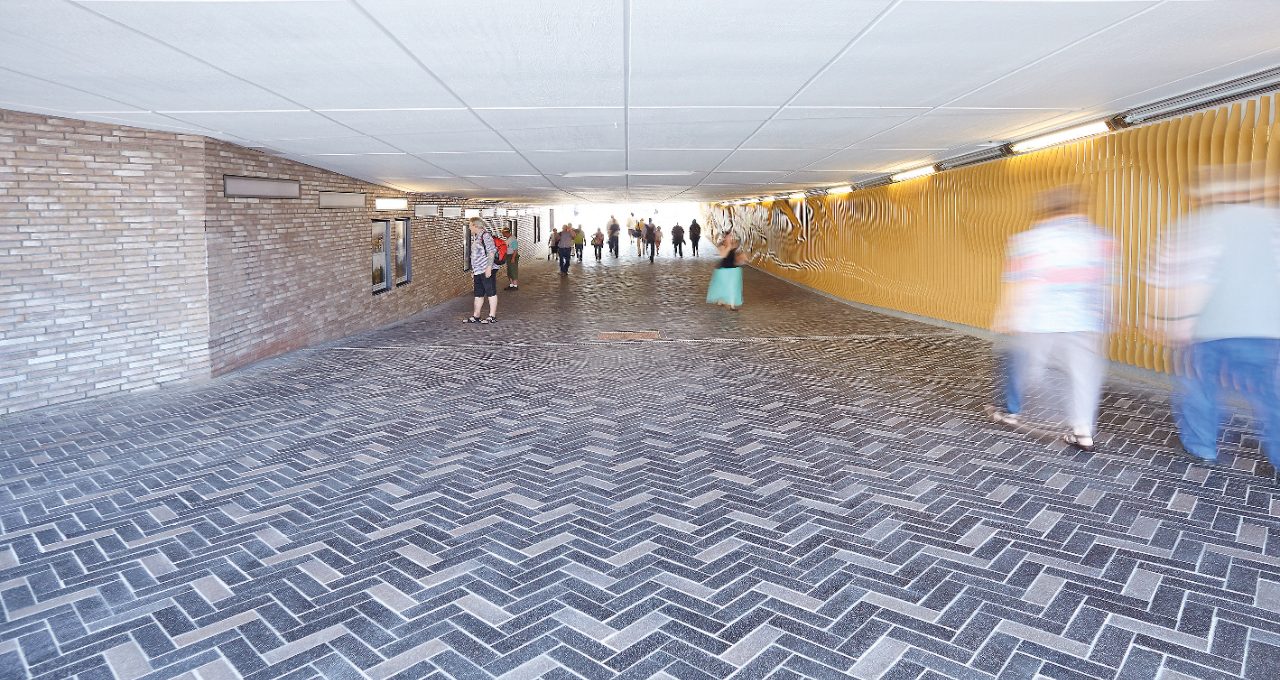 paver, penter, paving stone, tunnel, Titan, Schwarzbraun Kohlebrand, Rotblaubunt Kohlebrand, Penter Blue, Köln, Penter Gelbbunt Kohlebrand