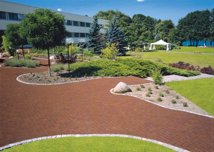 paver, penter, paving stone, garden, hotel,