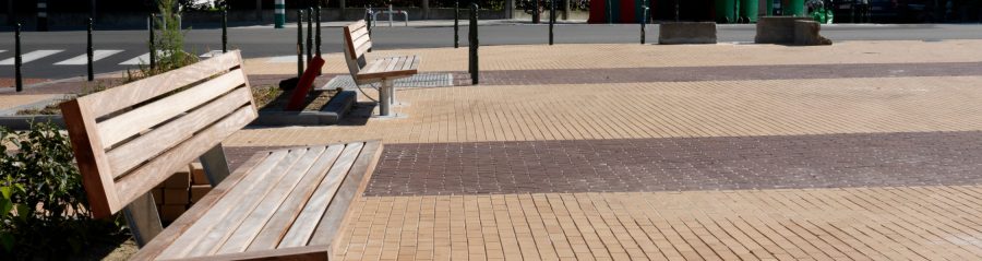 Reference photo infrastructure landscaping in Neder-Over-Heembeek