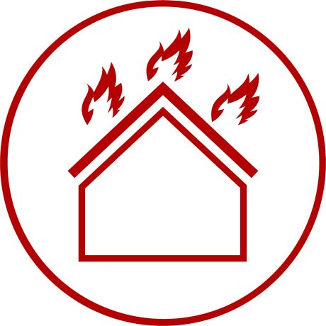 fire-protection roof