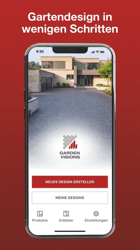 GardenVisions App: Intuitives Gartendesign mit großer Klinkerauswahl 1