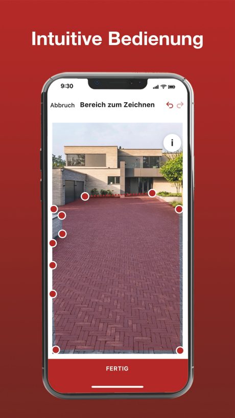 GardenVisions App: Intuitives Gartendesign mit großer Klinkerauswahl 2