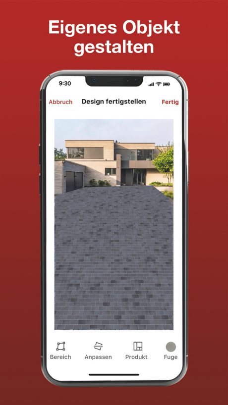 GardenVisions App: Intuitives Gartendesign mit großer Klinkerauswahl 5