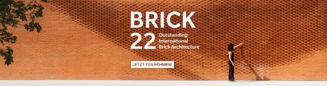 Die Ausschreibung des Brick Awards 2022 ist gestartet: Der international anerkannte Preis für innovative Ziegelarchitektur wird zum zehnten Mal vergeben.