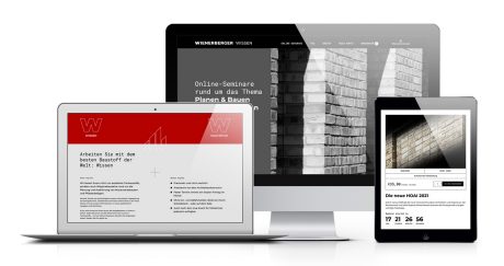 Das erfolgreiche digitale Fortbildungsangebot von Wienerberger Wissen wird 2021 weiter ausgebaut. Der Relaunch der Online-Plattform erfolgte bereits zum Jahreswechsel.