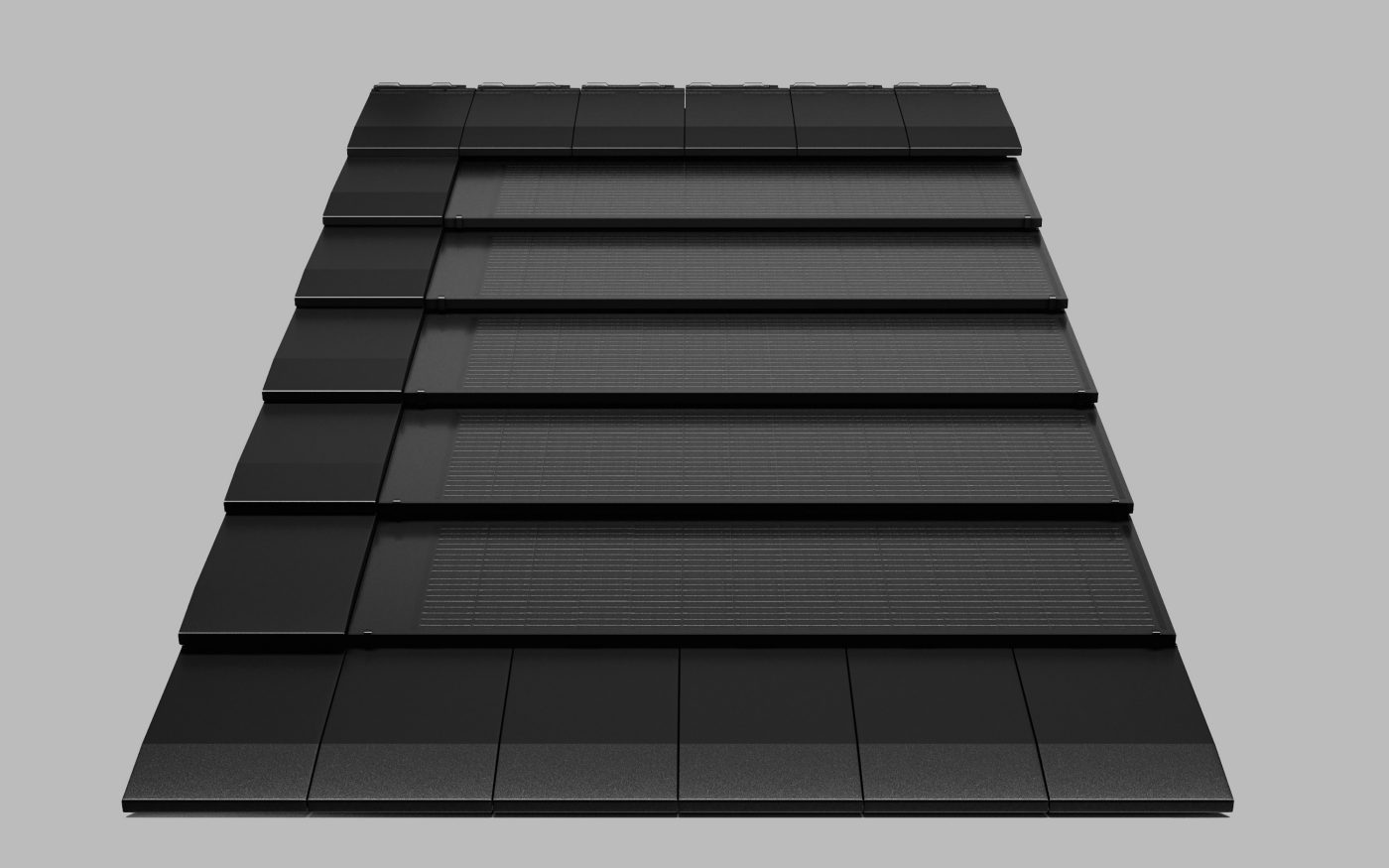 Die Wevolt X-Tile Solarmodule von Wienerberger fügen sich mit ihrem schmalen Profil nahtlos in das Dach ein und bilden mit den modernen Flachziegeln Actua 10 und Plano 11 eine perfekte Symbiose.