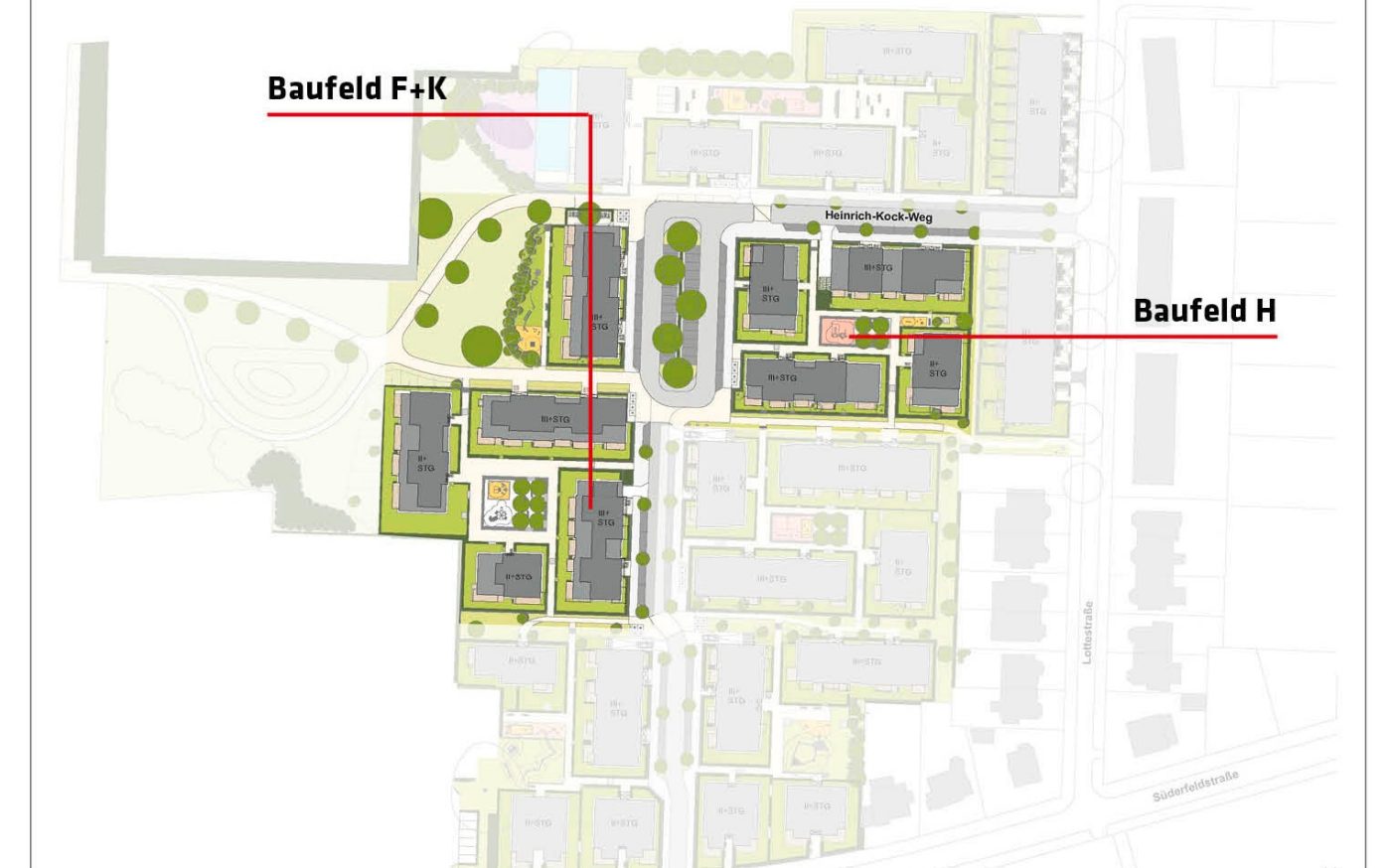 hda HENRIK DIEMANN ARCHITEKTEN, Nachhaltigkeit, Mobilitätskonzept, Begrünungskonzept