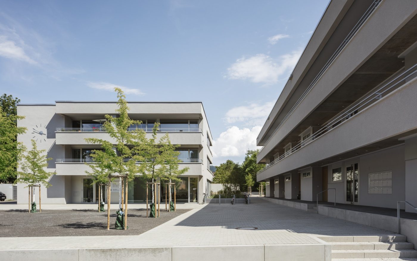 Freivogel Mayer Architekten, Wohnen an der Oos, Stadtreparatur, Flächenrecyckling, Beispielhaftes Bauen AKBW, Hugo Häring 2023