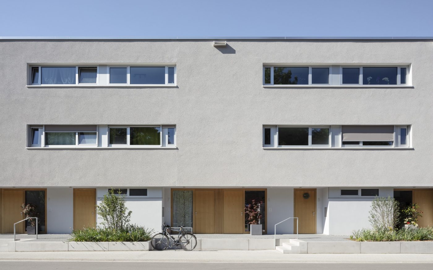 Freivogel Mayer Architekten, Wohnen an der Oos, Stadtreparatur, Flächenrecyckling, Beispielhaftes Bauen AKBW, Hugo Häring 2023