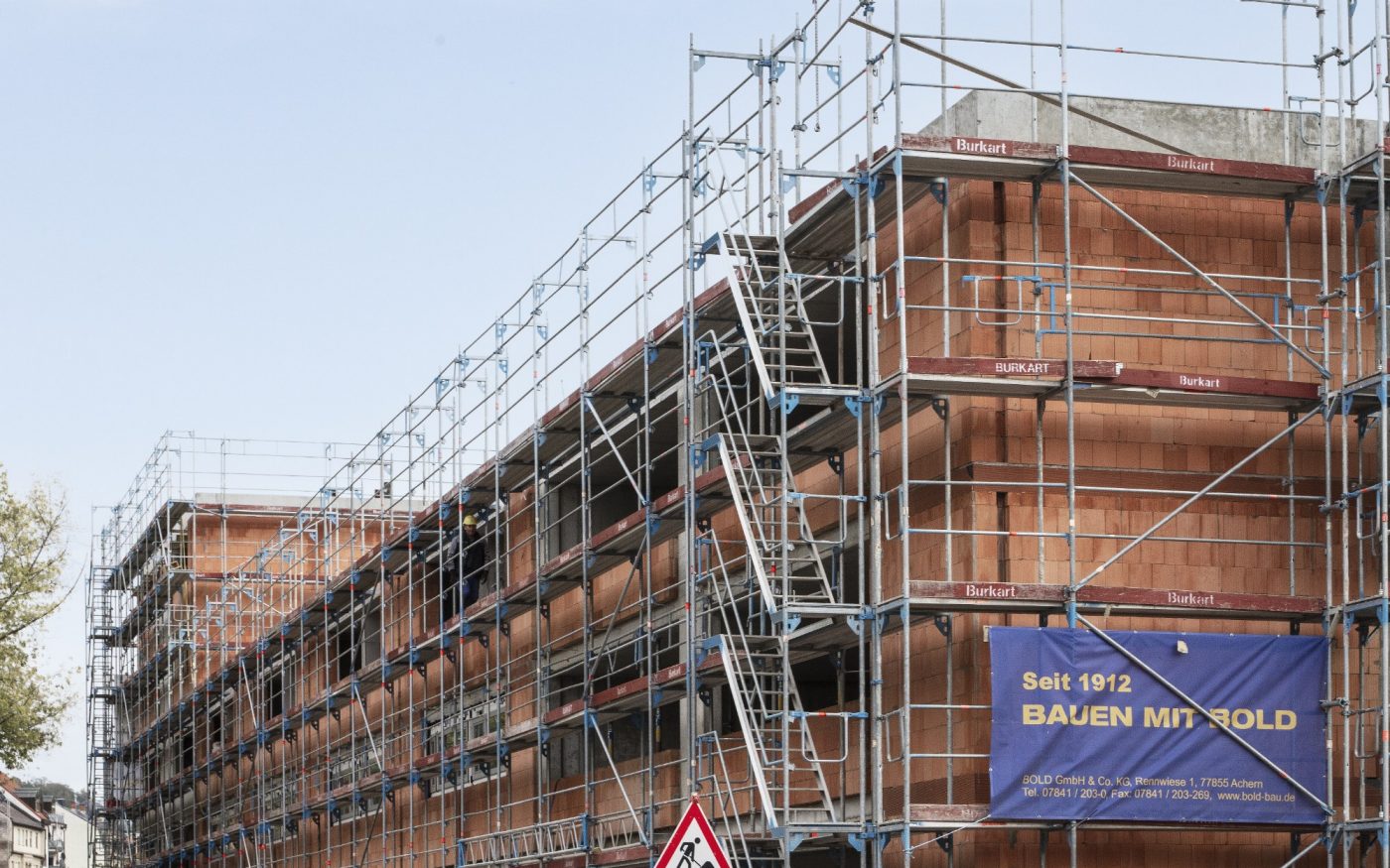 Freivogel Mayer Architekten, Wohnen an der Oos, Stadtreparatur, Flächenrecyckling, Beispielhaftes Bauen AKBW, Hugo Häring 2023