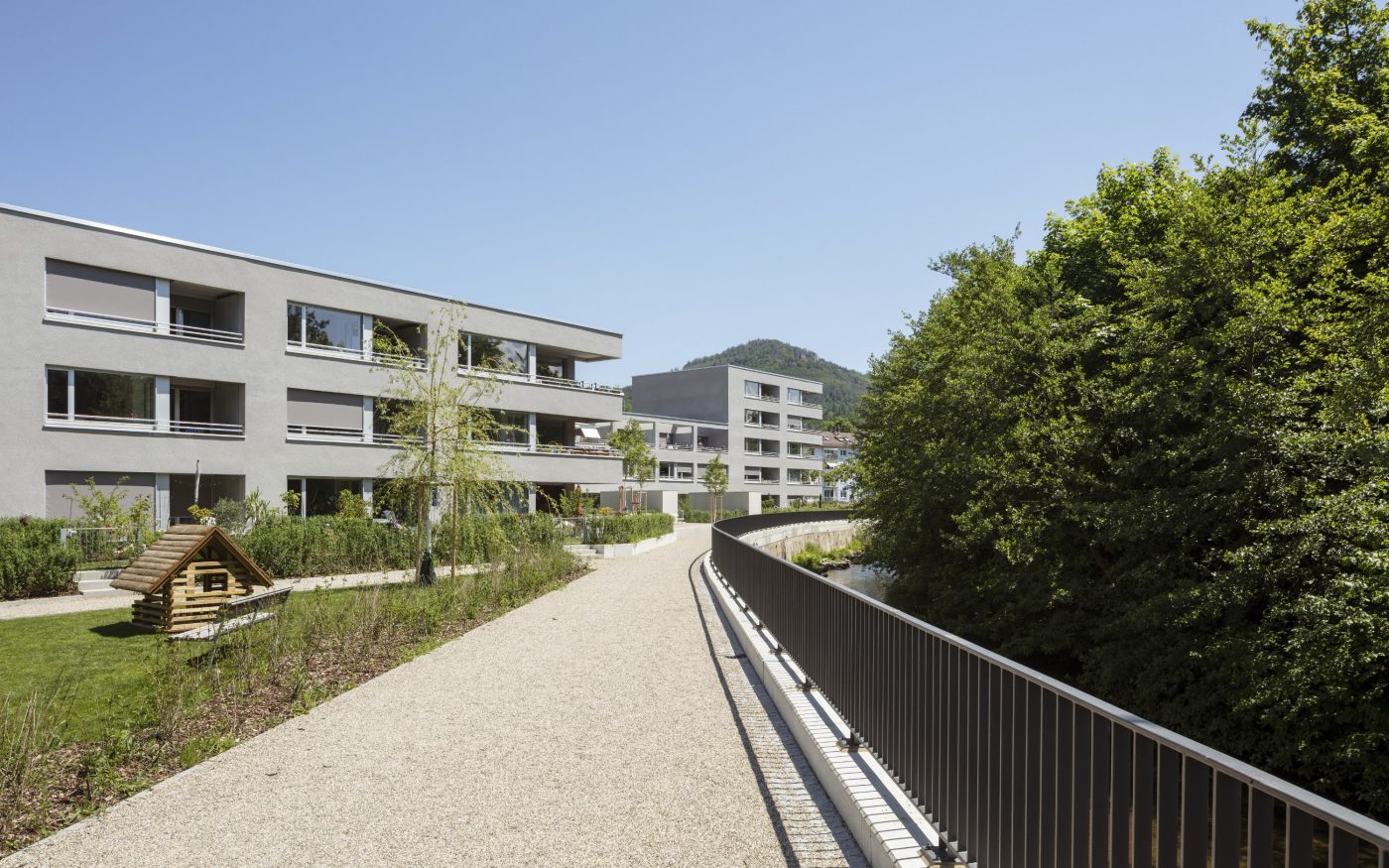 Freivogel Mayer Architekten, Wohnen an der Oos, Stadtreparatur, Flächenrecyckling, Beispielhaftes Bauen AKBW, Hugo Häring 2023