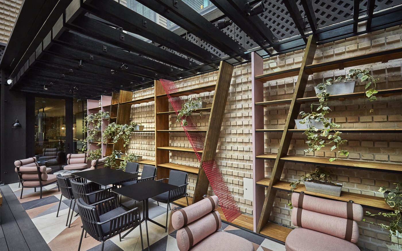 PURO hotel in Krakow Poland made with Binz 430 Terca brick