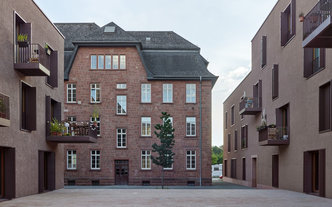 Max Dudler (Architekt), Umwandlung Kasernengelände zu Wohnquartier, "Turley Barracks",  Fritz-Salm-Str. 3, 68167 Mannheim