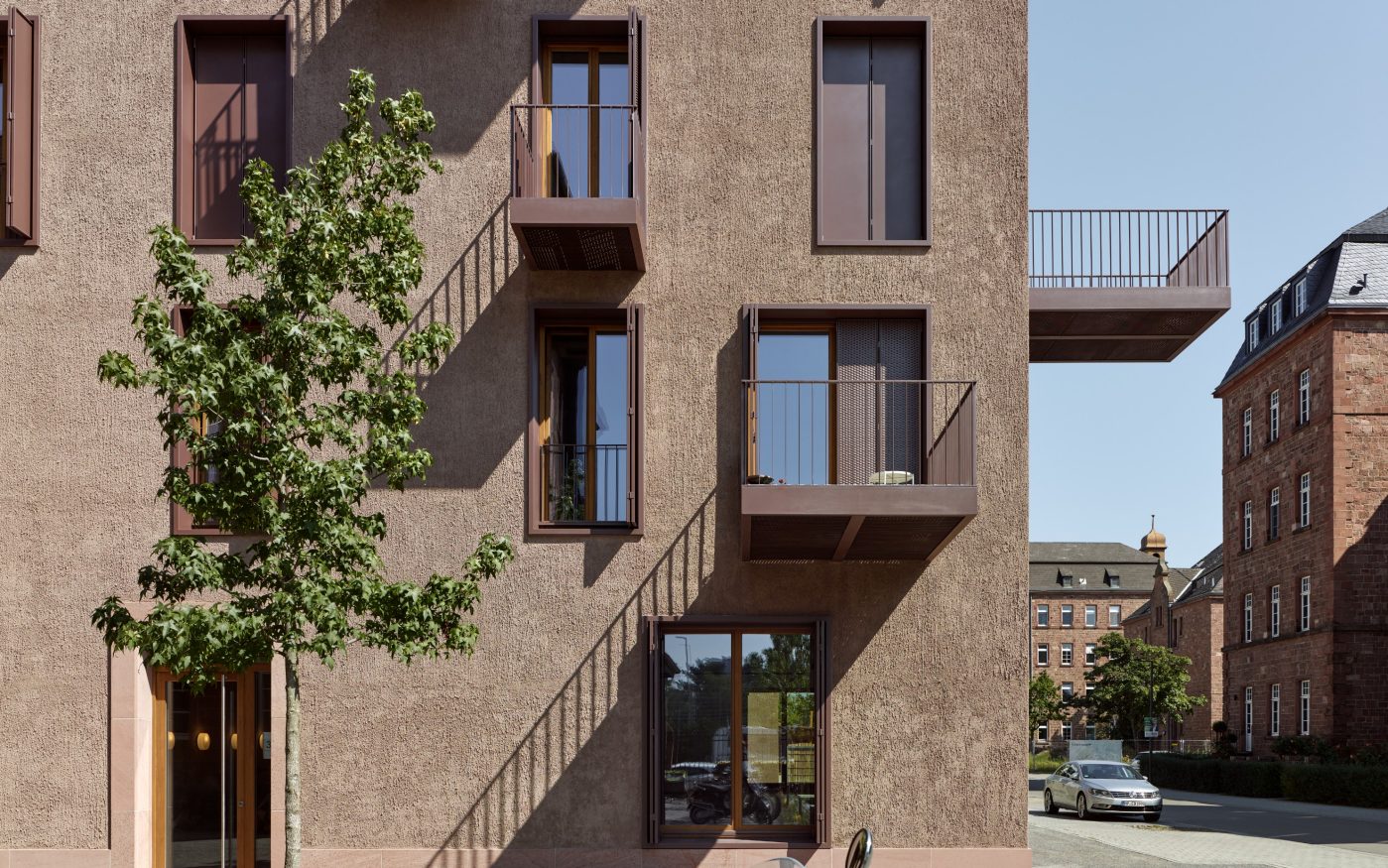 Max Dudler (Architekt), Umwandlung Kasernengelände zu Wohnquartier, "Turley Barracks",  Fritz-Salm-Str. 3, 68167 Mannheim