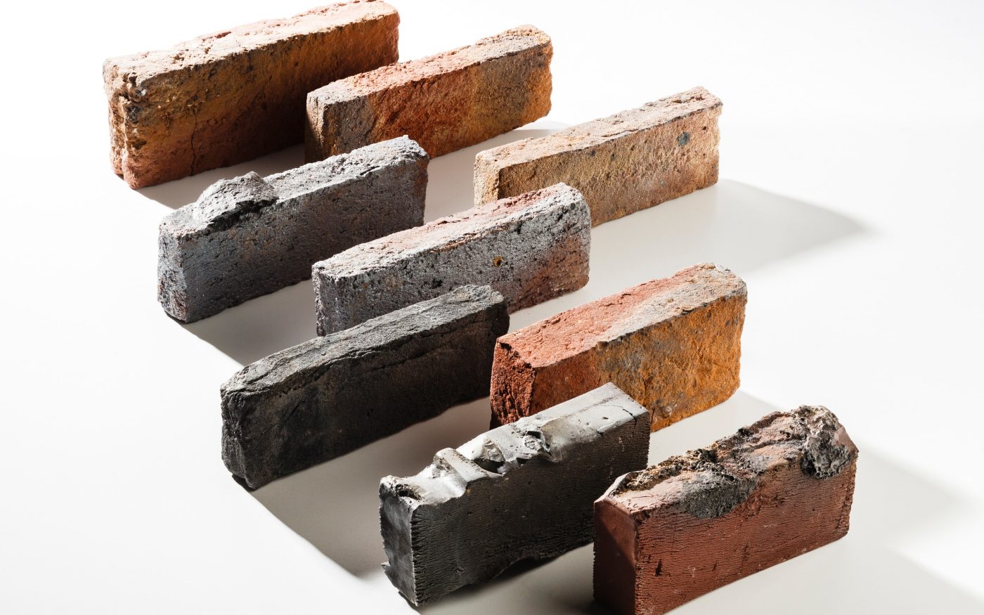 Packshot of facing bricks from Maaseik