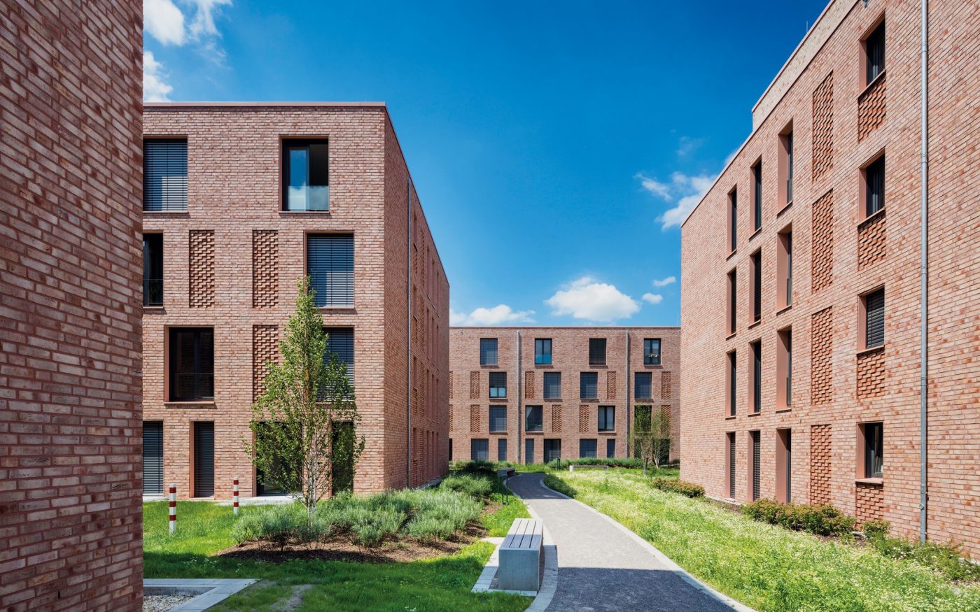 wasserstrichziegel, nf,  stennerstraße/storchsbrede, rübsamen partner bda, ingenieurgesellschaft lakowksi, studierendenwerk bielefeld