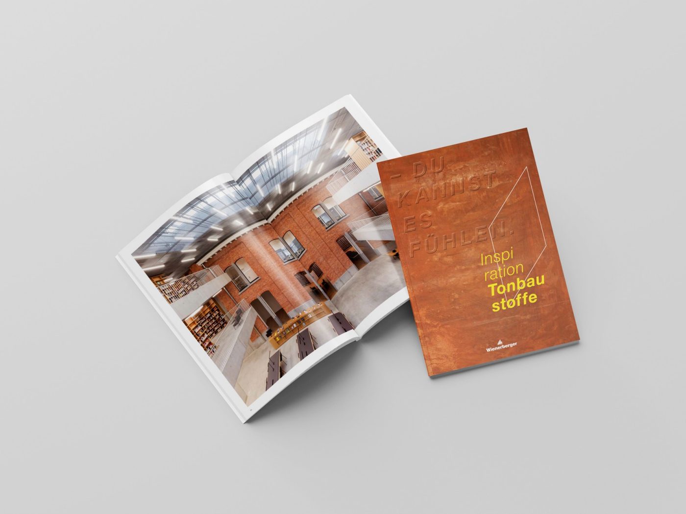 Mockup of the Wienerberger Lookbook