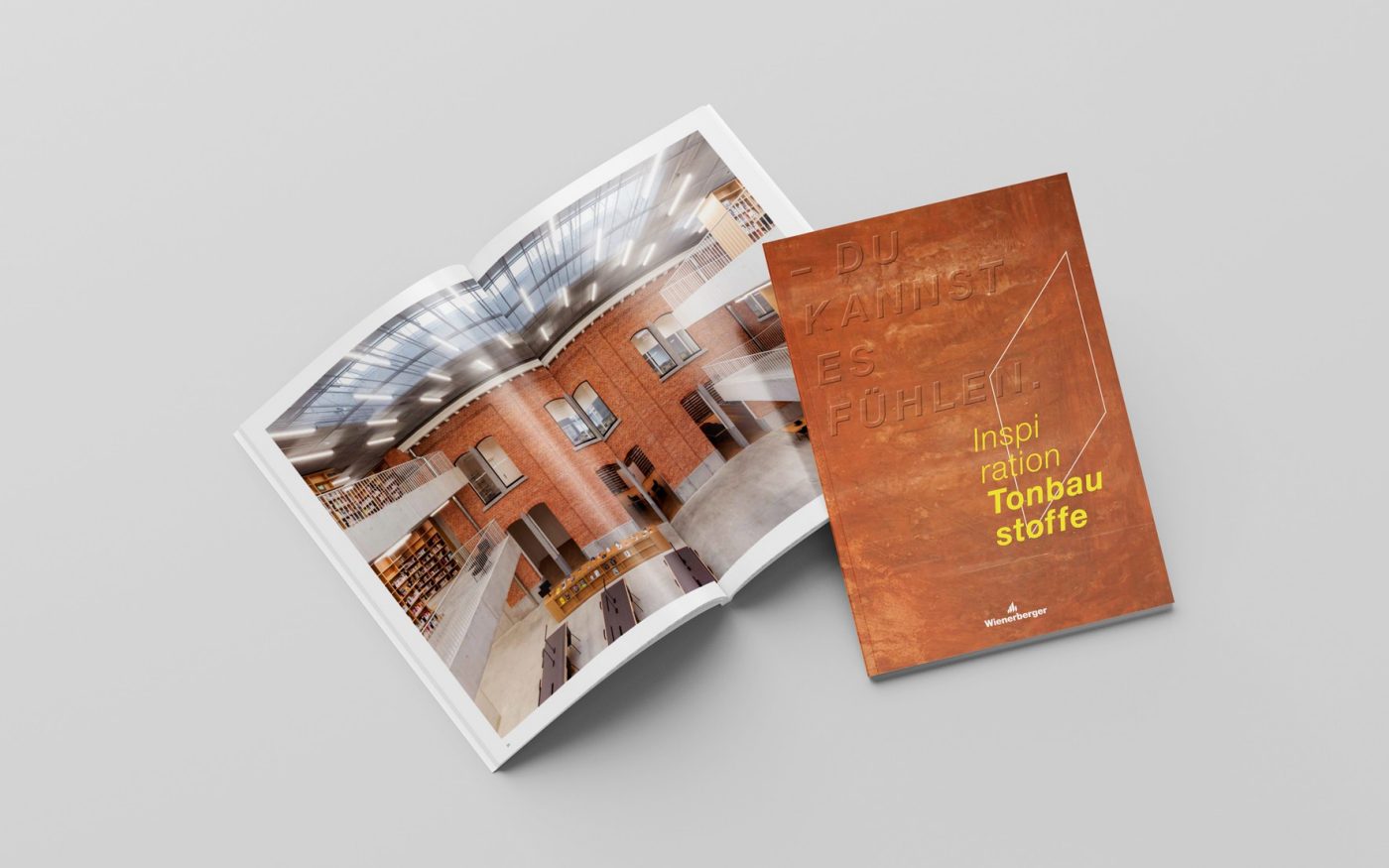 Mockup of the Wienerberger Lookbook