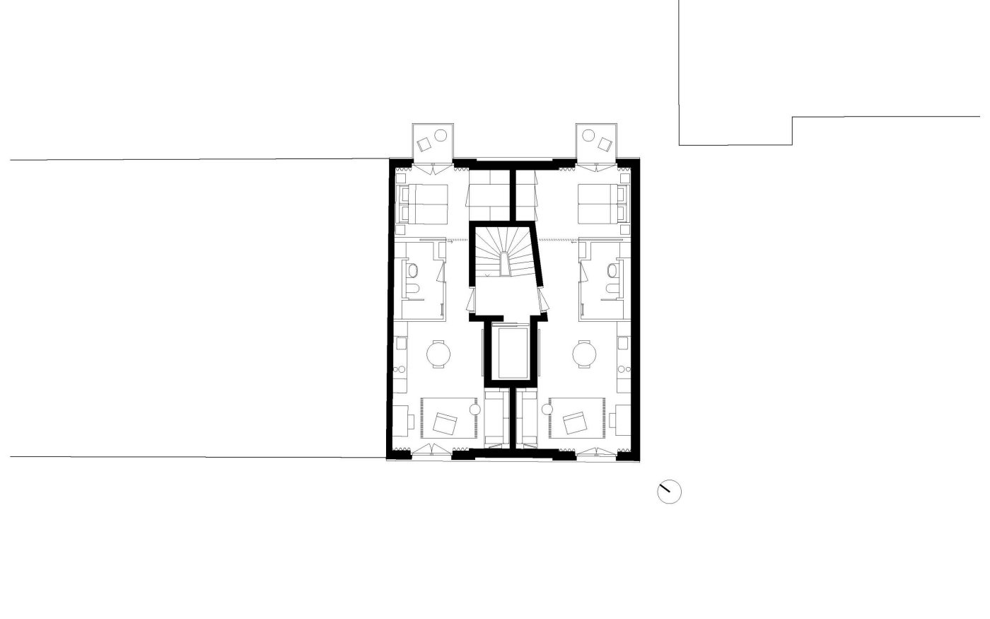 MFH, Mehrfamilienhaus, Deutscher Ziegelpreis 2021 Sonderpreis Einfaches Bauen, monolithisch, Wietersheim Architekten