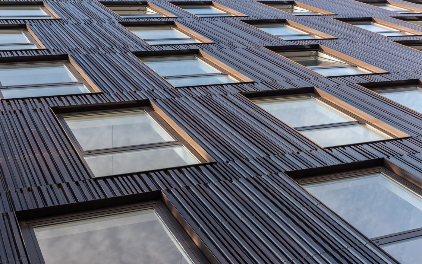 Reference project in Utrecht, NL build with Argeton cladding. 