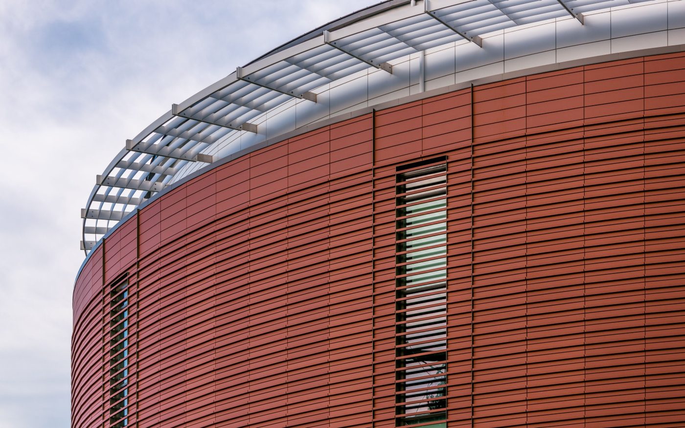 Reference project in Virginia, USA build with argeton cladding. 