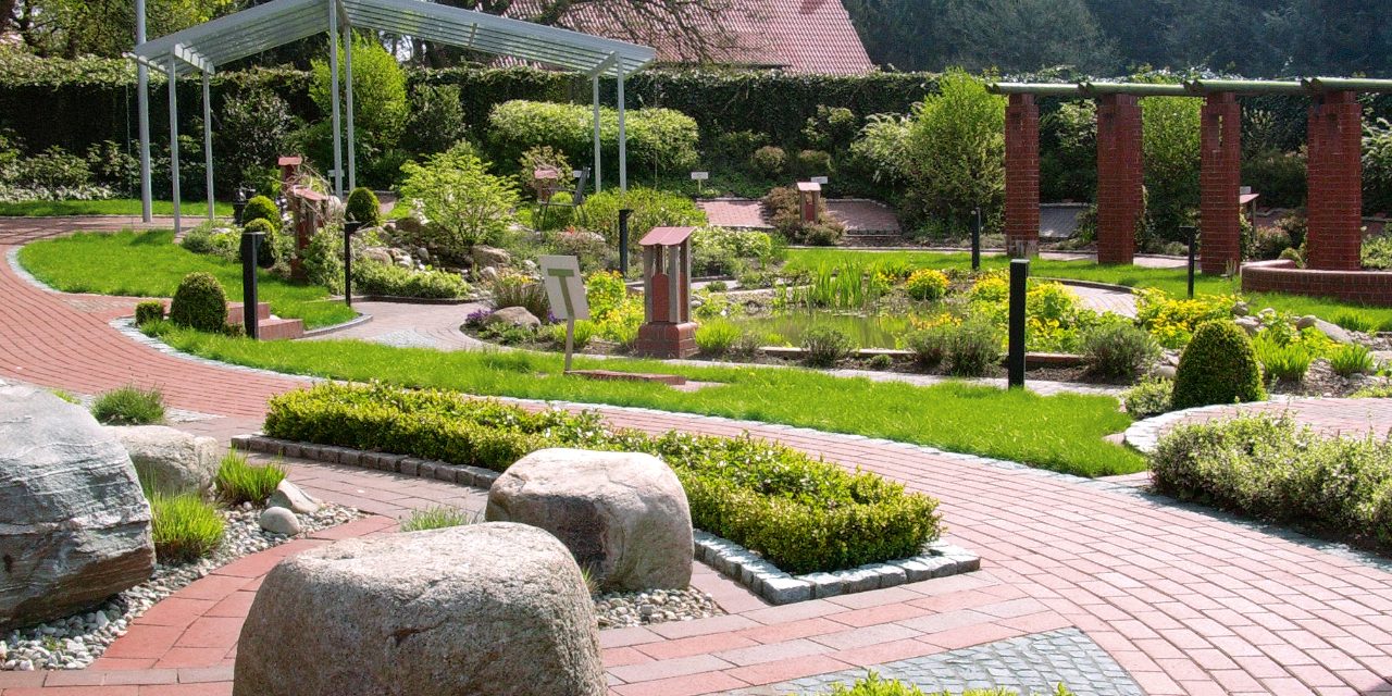 paver, penter, paving stone, garden, pattern, walkway