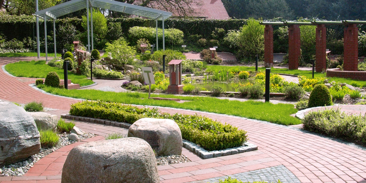 paver, penter, paving stone, garden, pattern, walkway
