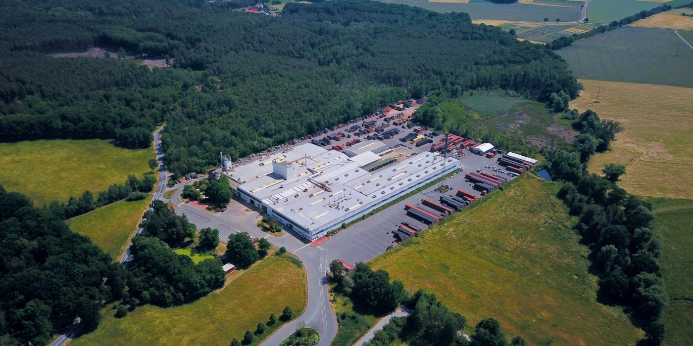 Werk Guttau Luftaufnahme