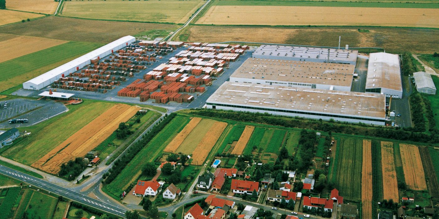 Werk Großengottern Luftaufnahme