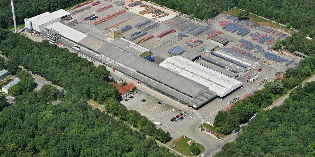 Werk Neuburg an der Donau Luftaufnahme