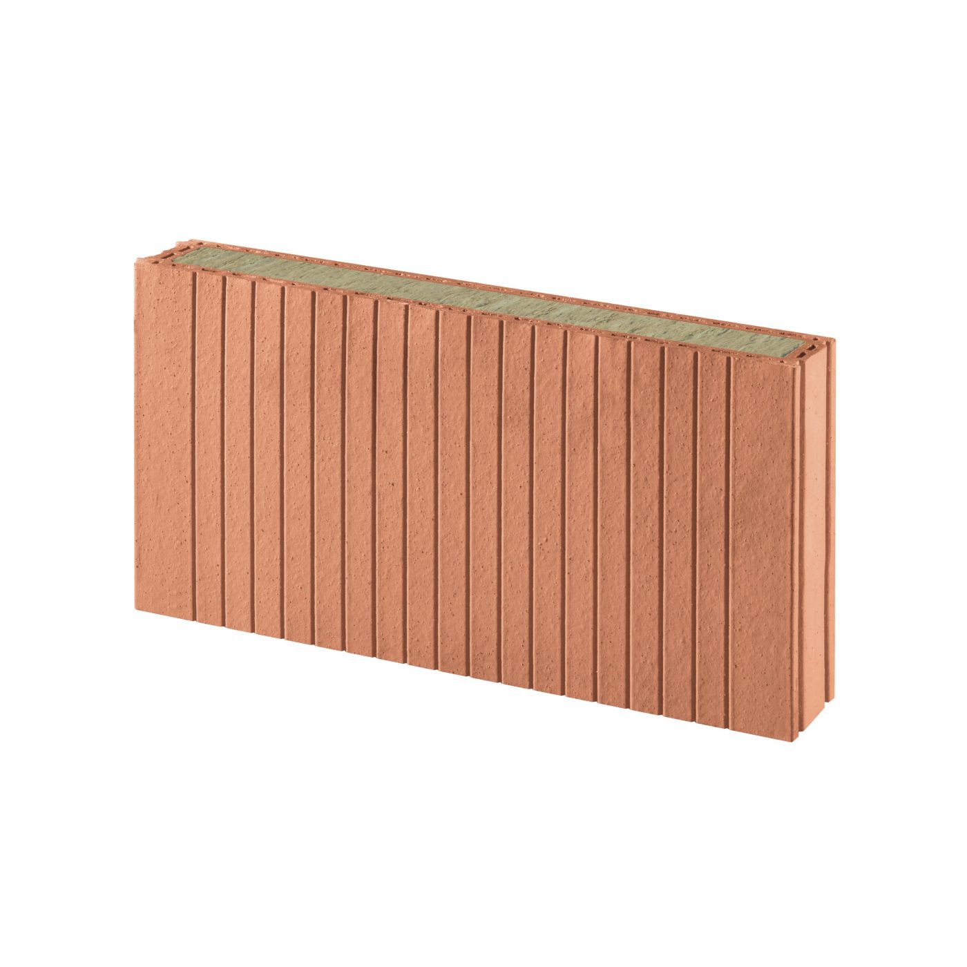 Packshot Poroton Wärmedämmfassade Mineralwolle 8 cm