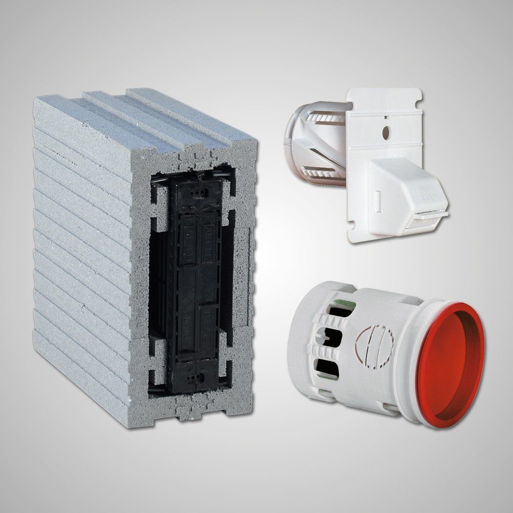 Poroton Ziegel-Rolladenkästen Collage