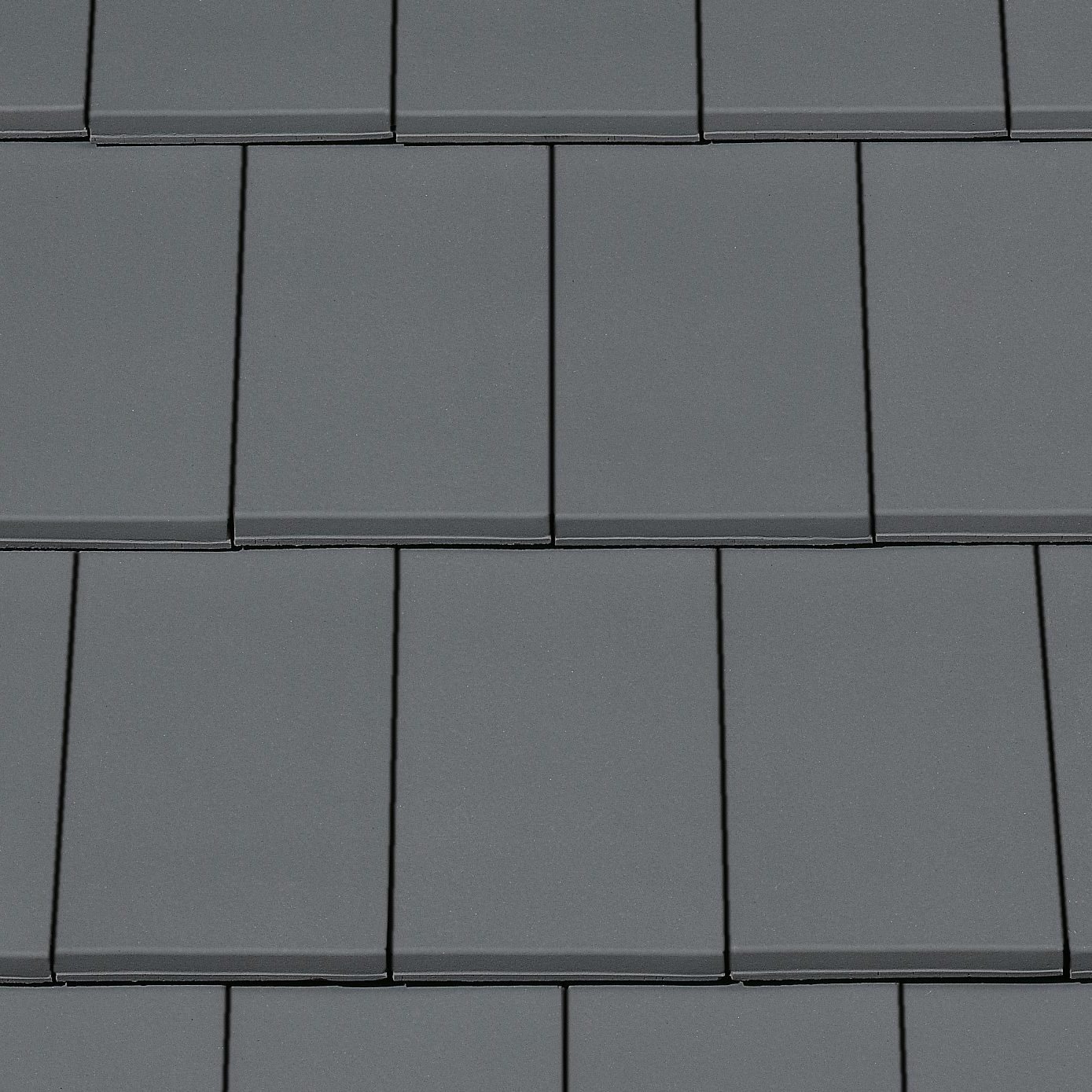 Texturbild Dachziegel Creaton Domino grau 