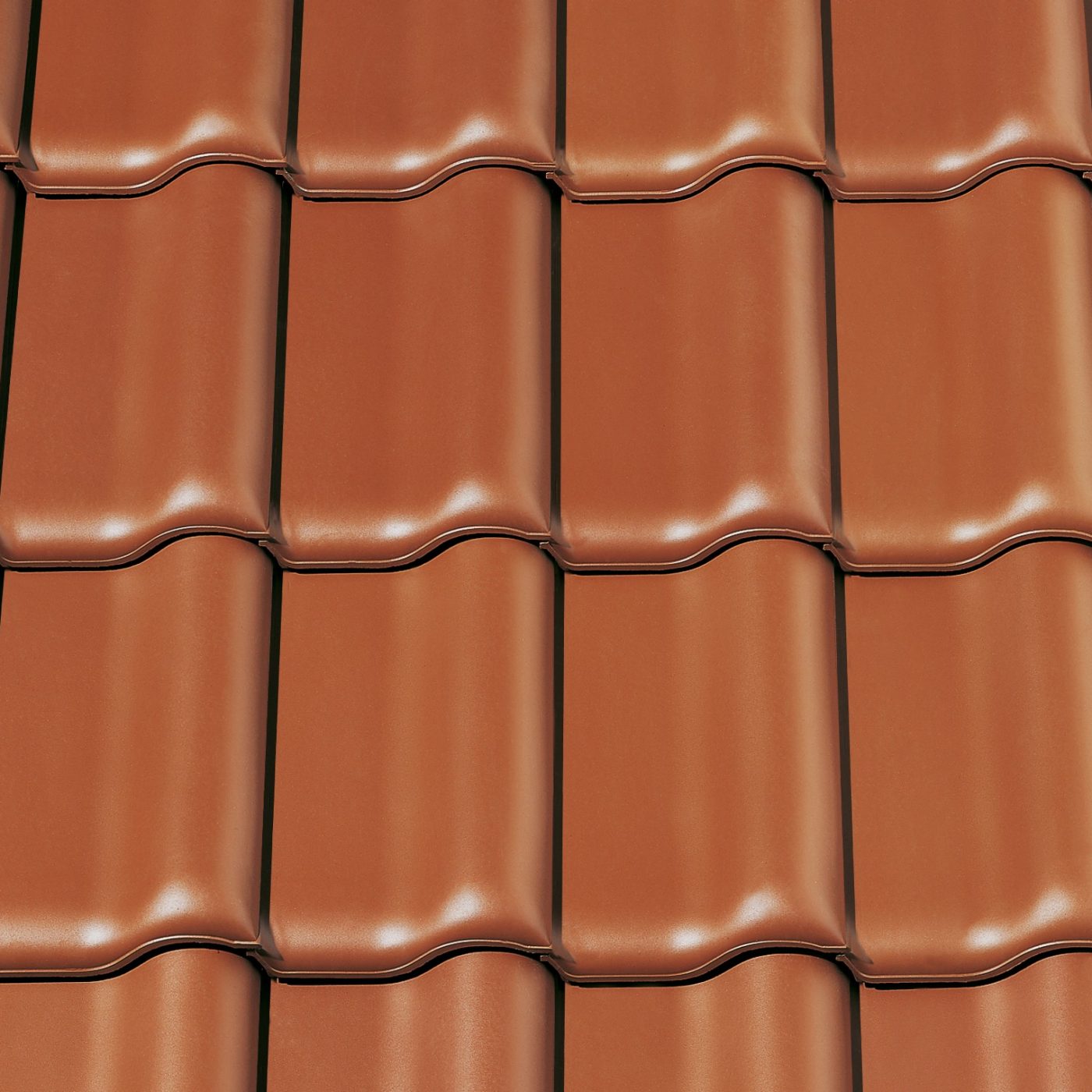 Texturbild Dachziegel Creaton Premion kupferrot 
