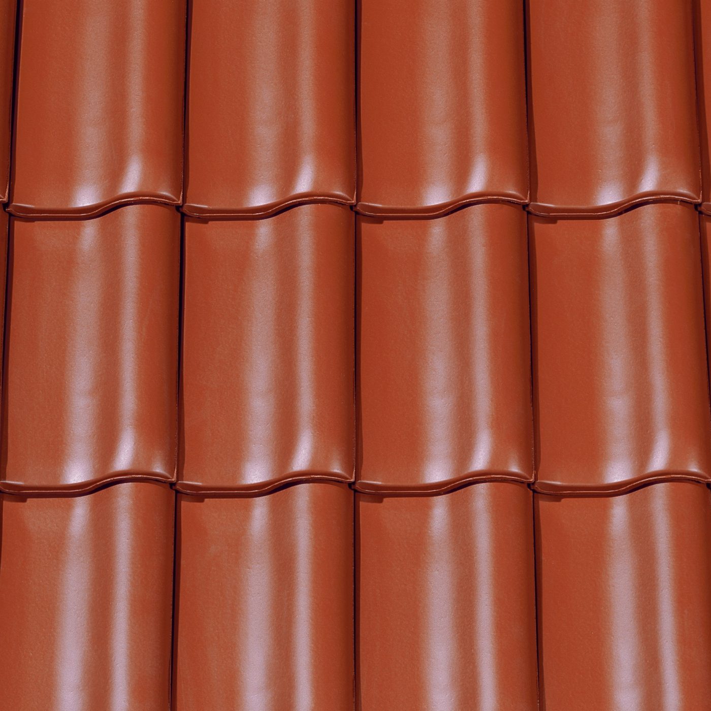 Texturbild Dachziegel Creaton Harmonie rot engobiert 