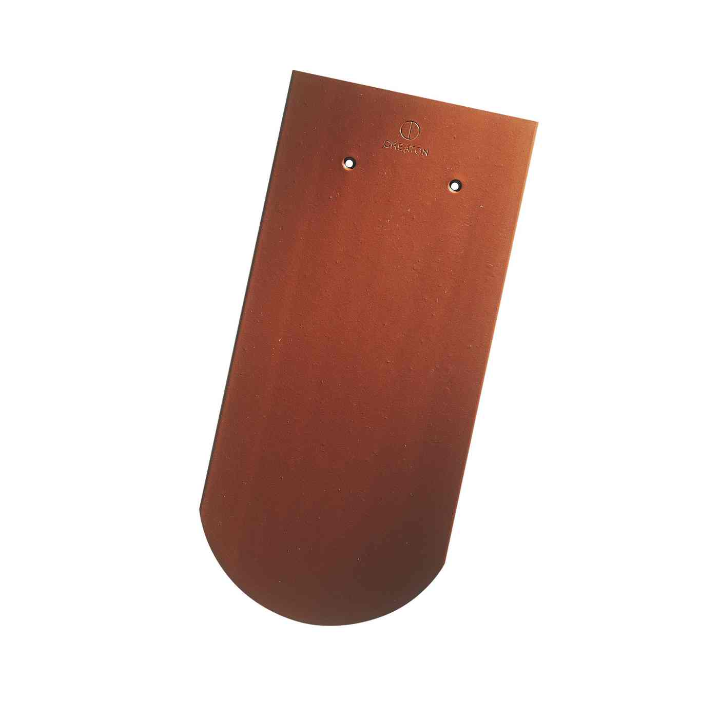 Produktbild Creaton Dachziegel Biber Klassik 18 x 38 x 1,4 Rundschnitt kupferrot 