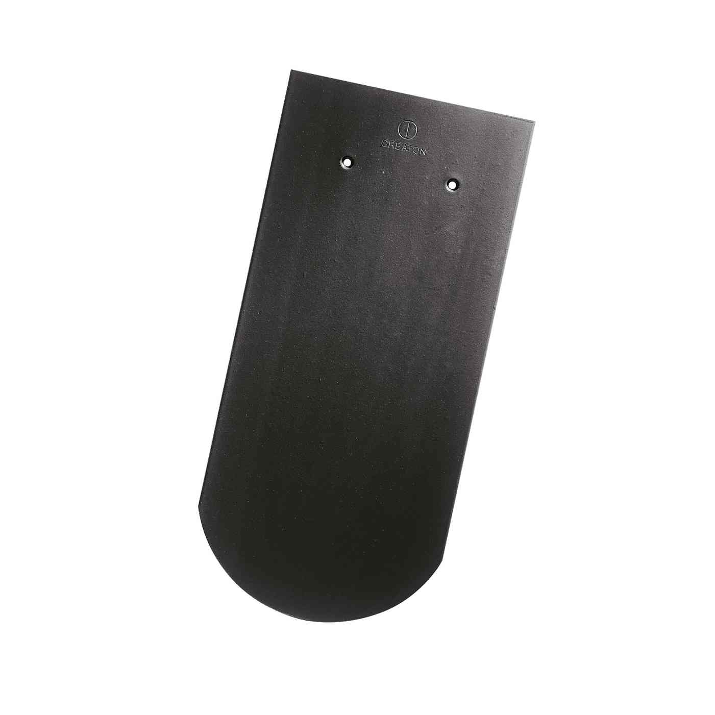 Produktbild Creaton Dachziegel Biber Klassik 18 x 38 x 1,4 Rundschnitt altgrau 