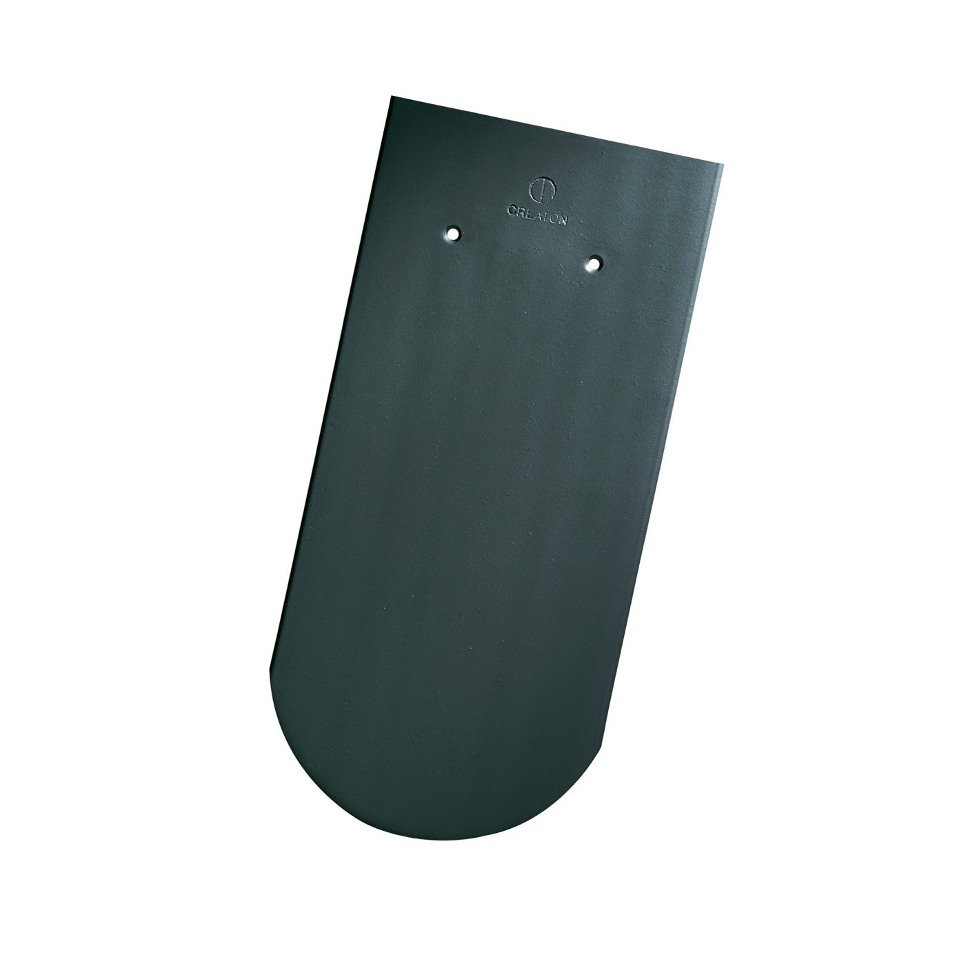 Produktbild Creaton Dachziegel Biber Klassik 18 x 38 x 1,4 Rundschnitt schiefergrau 