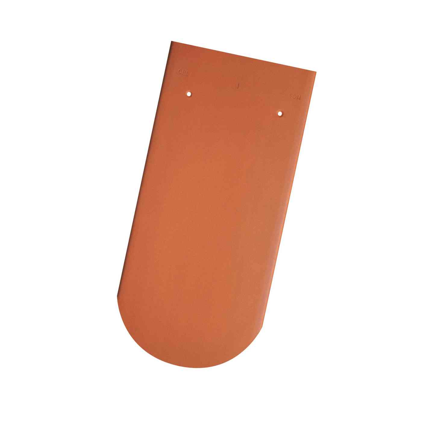 Produktbild Creaton Dachziegel Kera Biber Klassik 18 x 38 x 1,2 Rundschnitt naturrot 