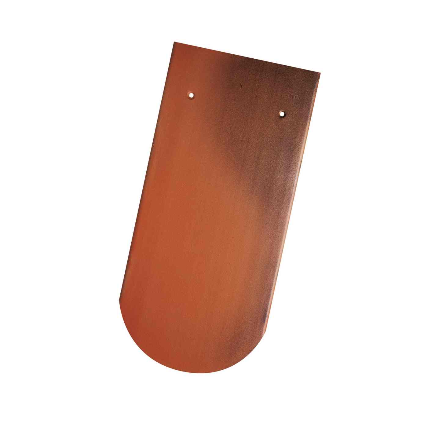 Produktbild Creaton Dachziegel Kera Biber Klassik 18 x 38 x 1,2 Rundschnitt blaubunt 