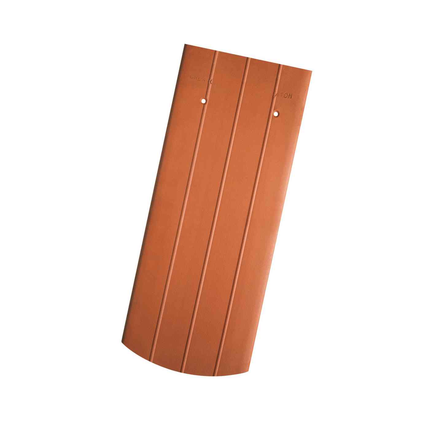 Produktbild Creaton Dachziegel Kera Biber Sächsischer Biber 15,5 x 38 x 1,2 Segmentschnitt naturrot 