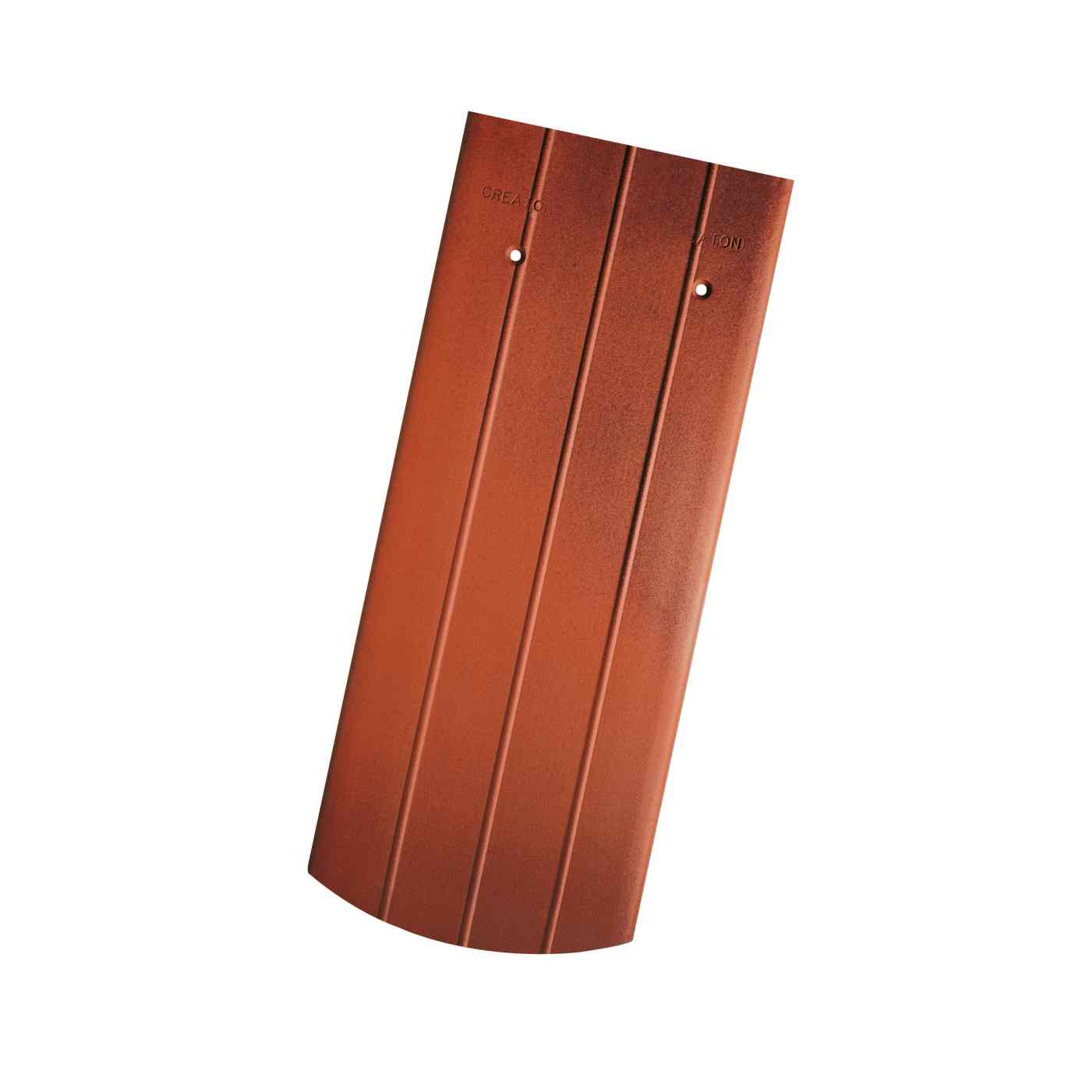 Produktbild Creaton Dachziegel Kera Biber Sächsischer Biber 15,5 x 38 x 1,2 Segmentschnitt rotbunt 