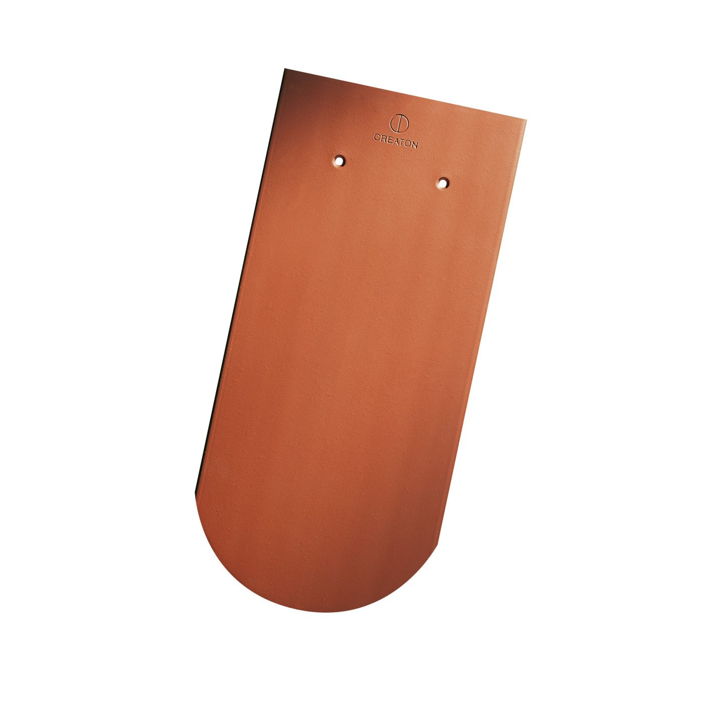 Produktbild Creaton Dachziegel Biber Sakral 18 x 38 x 1,8 Rund-naturrot 