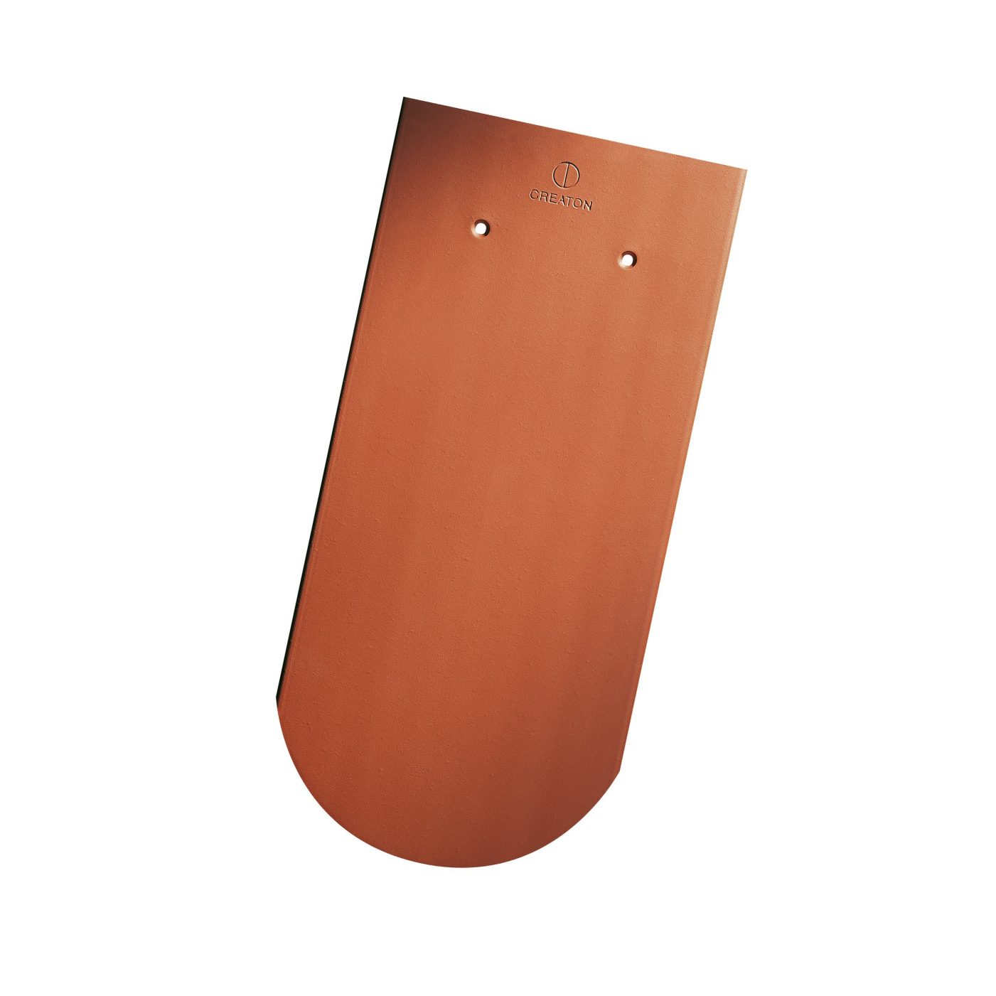 Produktbild Creaton Dachziegel Biber Klassik 20 x 38 x 2,1 Rundschnitt naturrot 