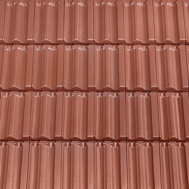 Textur Mondo 15 rot engobiert