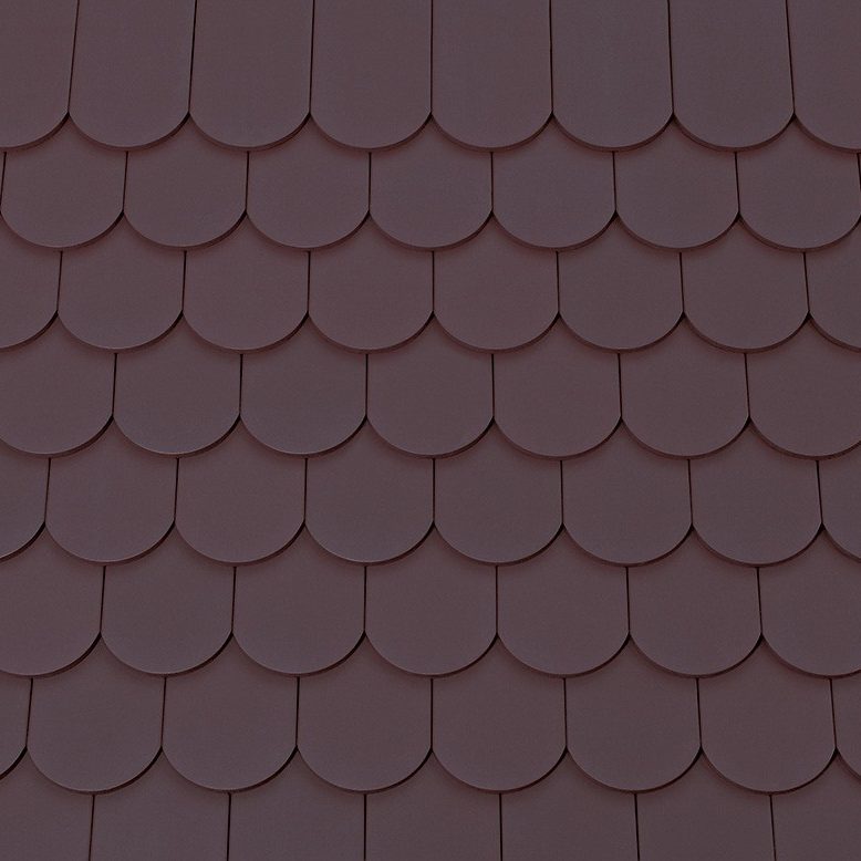 Textur Biberschwanz L schwarzbraun