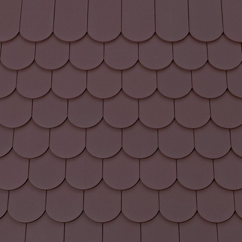 Textur Biberschwanz L mattschwarz